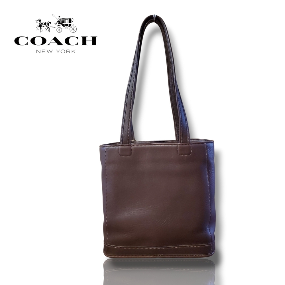 Coach 9305 Costa Rica Brown Leather 90's Y2K Bleeker Shoulder Bag - Picture 3 of 12